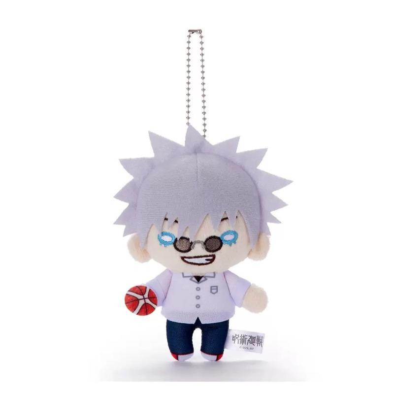New Cute 12cm Anime Plush Pendant Jujutsu Kaisen Satoru Gojo Geto Suguru Cosplay Mini Doll Stuffed Decorative Toy Fans Gift