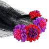 Floral Halloween Skull Hair Hoop Artificial Flower Ghost Festival Headpiece  Carnival Events