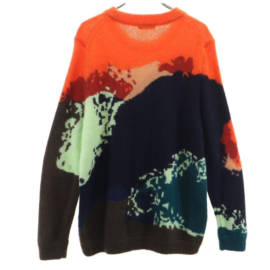 Paul Smith Mohair Blend Long sleeve sweater M Navy knit Women Used