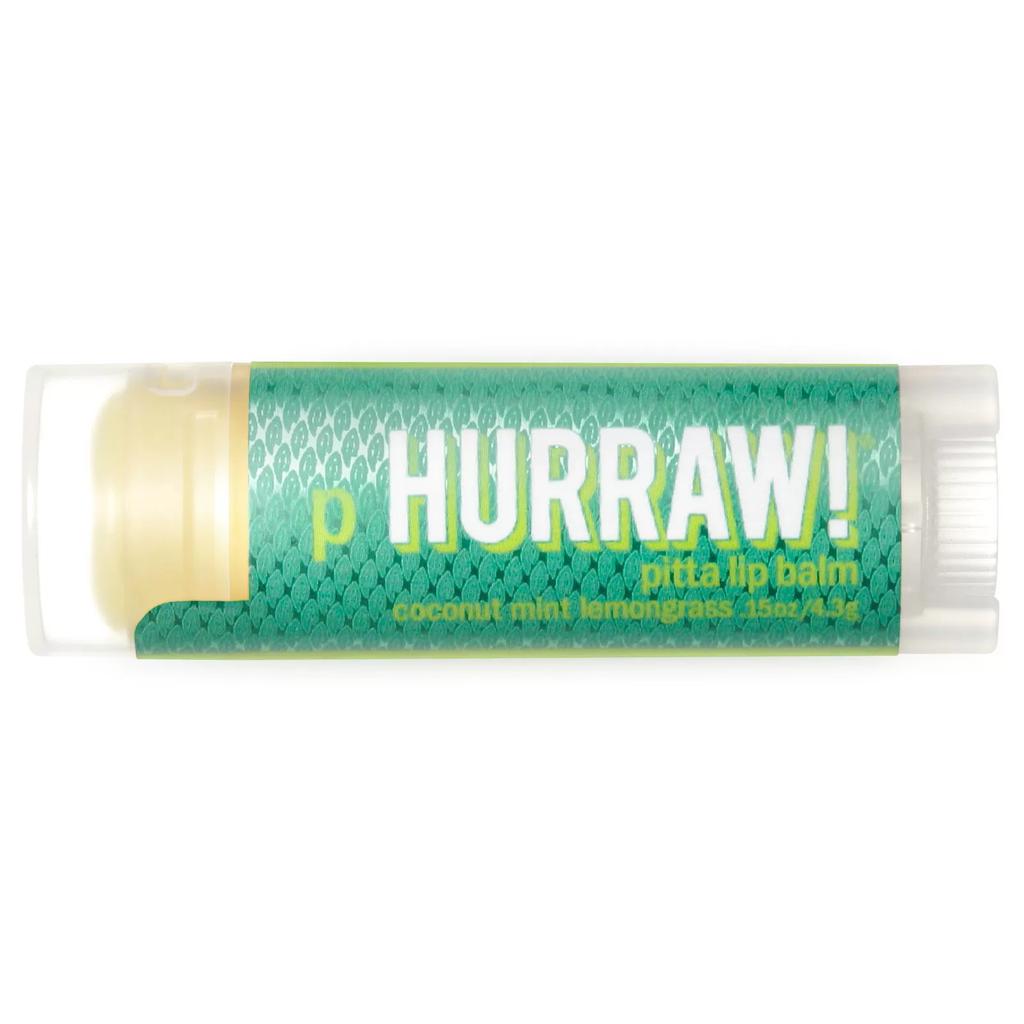 [Wilderness] American Generation Hurraw Pure Natural Organic Ingredients Plant Flat Tube Lip Balm 4.3G
