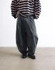 ANGLAN One Tuck Balloon Pants - Gray