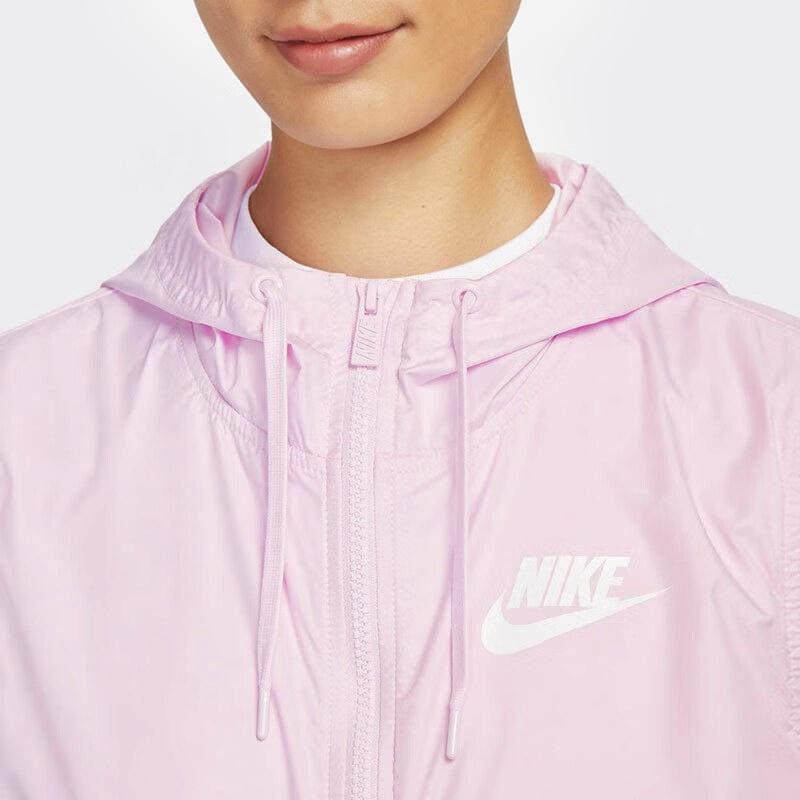 Nike Jackets Women's Cherry Blossom Pink Hooded Moderate Other DQ3353-695