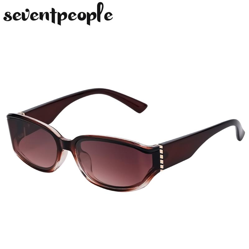Curved Surface Rectangle Sunglasses Women  Luxury Brand Vintage Trendy Eyewear Shades For Ladies Stylish UV400 Protection