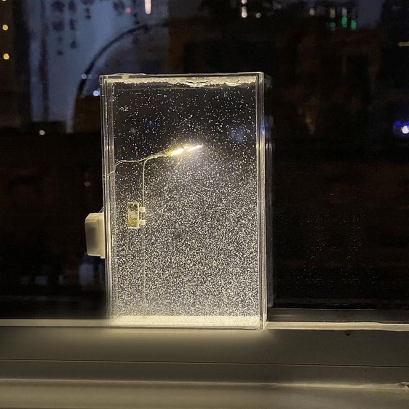 Simulace sněhu pouliční lampy Dětská vědecká hračka Stem Technologia Gadget Fyzikální sada Vzdělávací hračky pro děti Učební hračka