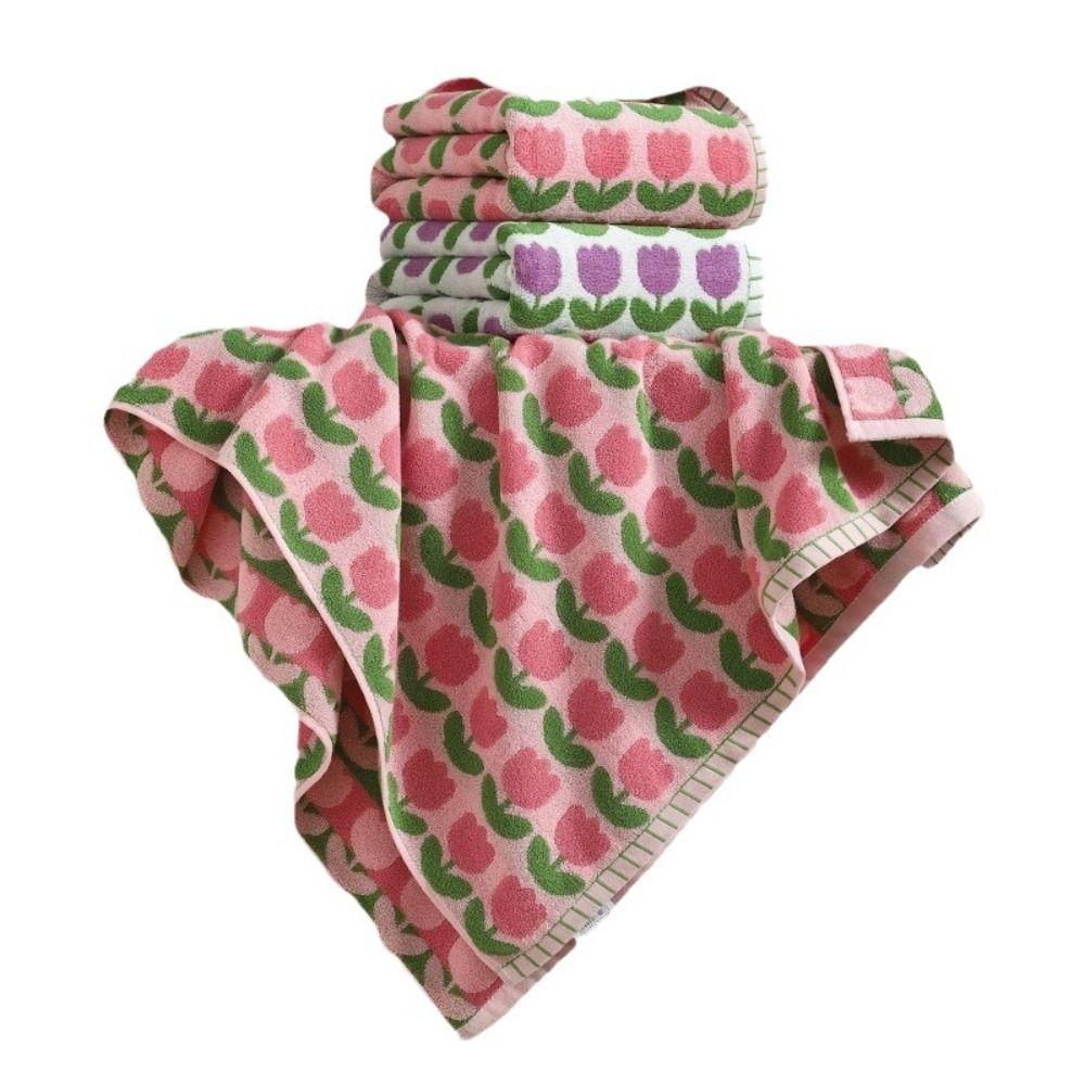 70x140cm Cotton Face Towel Thickened Couple Shower Towel Dry Hair Towel Hand Towel  Adult