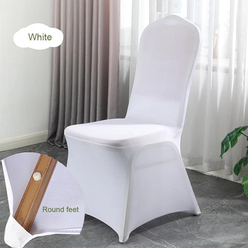 1pcs Wedding Chair Covers Spandex Stretch Slipcover for Restaurant Banquet Hotel Dining Party Universal Chair Cover