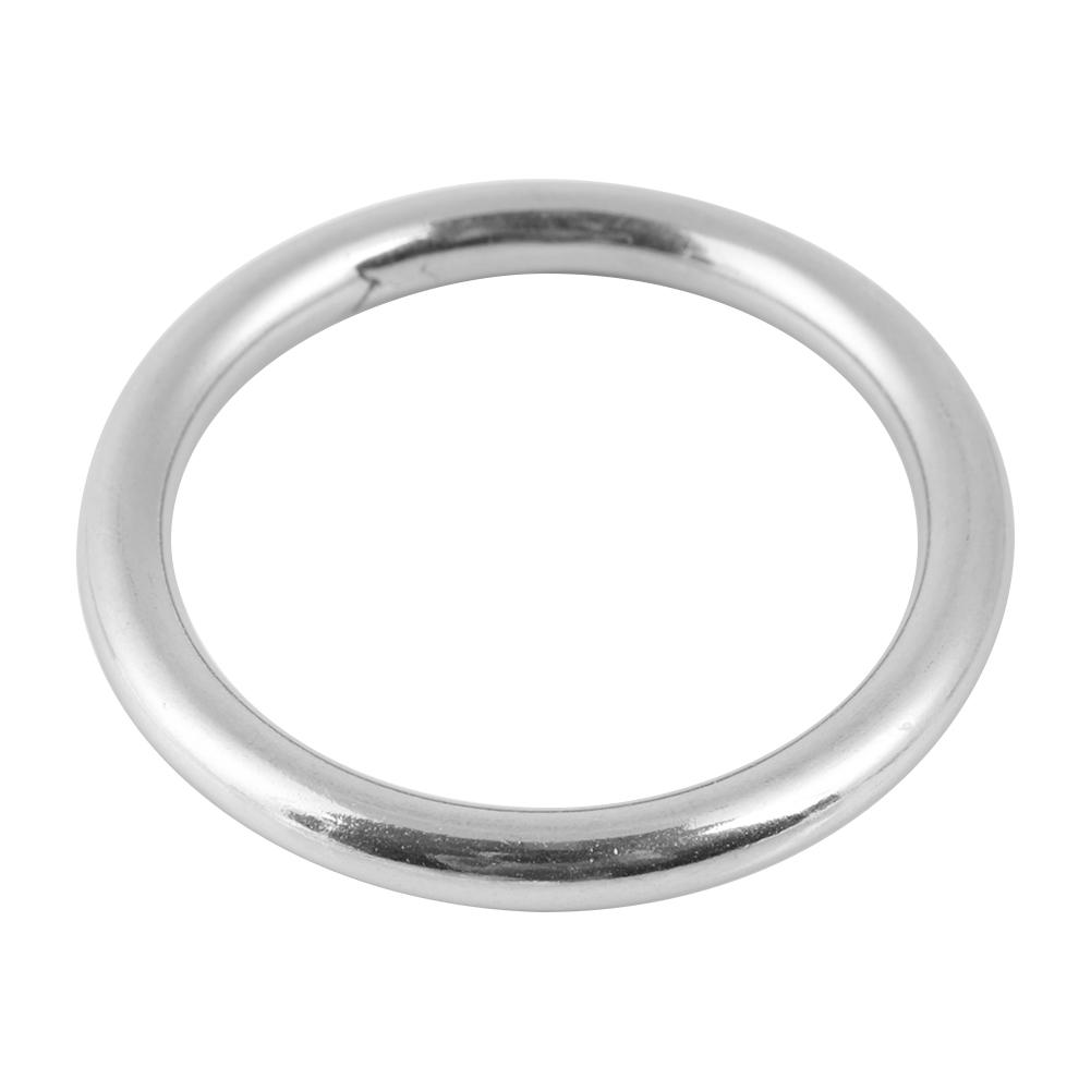 304 Rostfritt Stål Svetsad O-ring (08040 Linjediam. 5mm * Innerdiameter. 40 mm) Dykdjurstillbehör