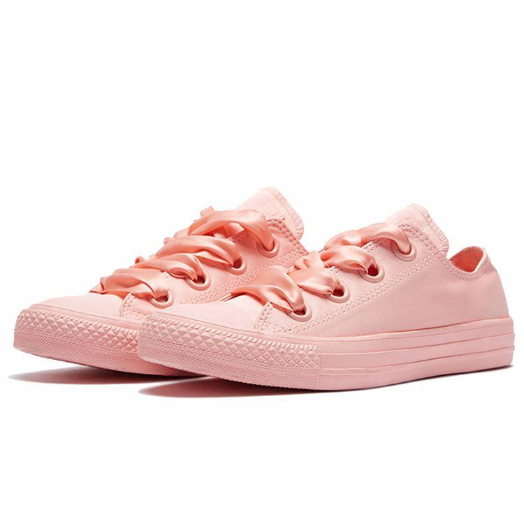 Converse Chuck Taylor All Star Scarpe da Ginnastica Basse in Tela Donna Sneakers Corallo-Rosso 564608C