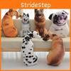 Oreiller Chien Simulation 3D Créatif, Jouet en Peluche Animal en Peluche Pour Enfants, Tissu Peluche Court, Remplissage Coton Pp, Tailles et Couleurs Variées