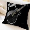 Gibson Guitar Logo Cushion Cover Pillowcase Upholstery Sofa Throw Pillow Home Decor Pillowcas