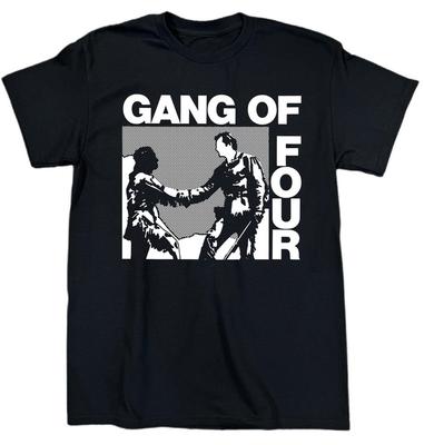 Neues Gang of Four Band Tour Konzert Baumwolle Schwarz S-5XL T-Shirt TT467 Unisex T-Shirt Grafik T-Shirt