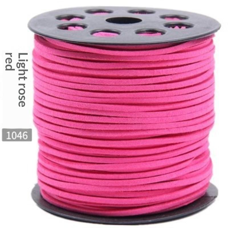 82Meters Suede Rope Leather Cords Woven Cord Wire Necklace Bracelet Diy Handmade Jewelry Decoration Accessories