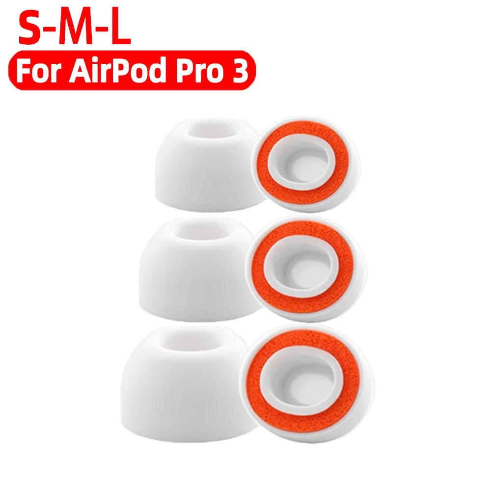 Memory-Schaum-Ohrstöpsel für AirPods Pro 3 Anti-Rutsch-Ohrstöpsel Weiches Schwamm-Ohrpolster Ersatz-Ohrhörer S/M/L für AirPods Pro3