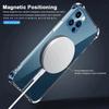 Clear For Magsafe Magnetic Case For iPhone 14 13 12 11 Pro Max 14 Plus Shockproof Protective Cover Wireless Charging Accessories