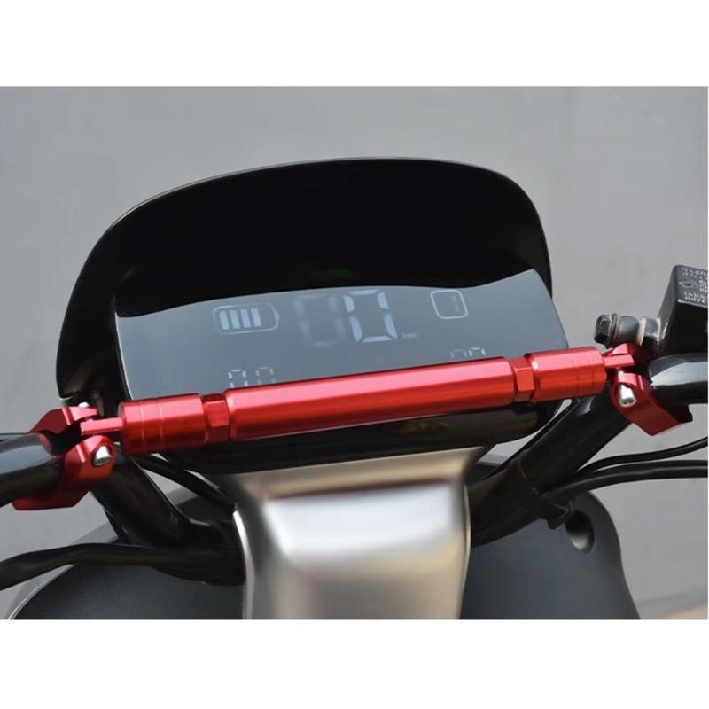 Adjustable Motorbike Handlebar Adjustable Crossbar Balance Bar Handle Grip Aluminum Alloy for Enhanced Stability Control