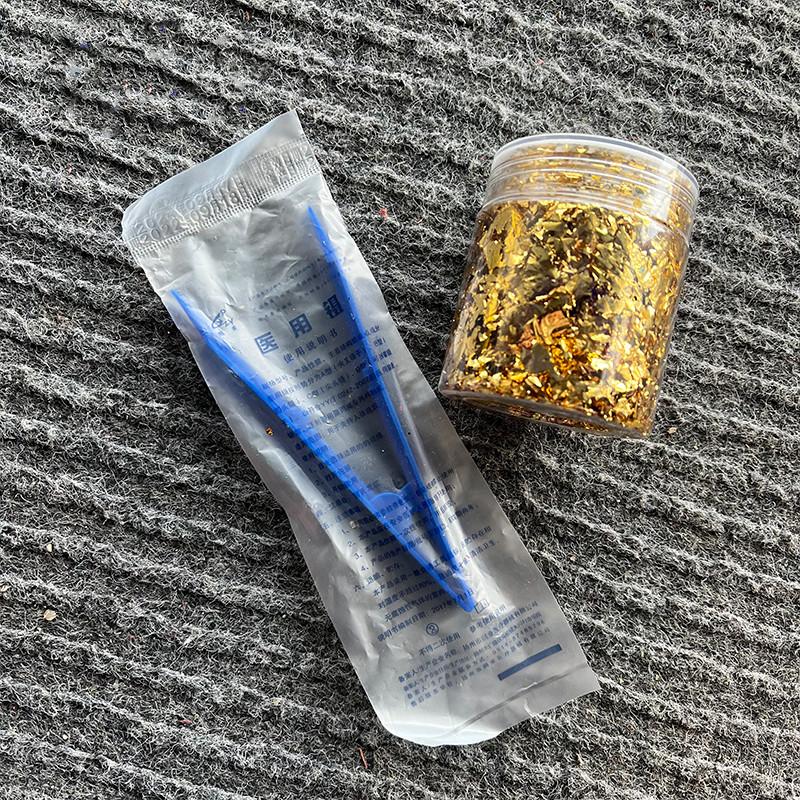 4g Colorful Carbon Fiber Chopped Strand Forging Color Plastic Pieces Plastic Pieces