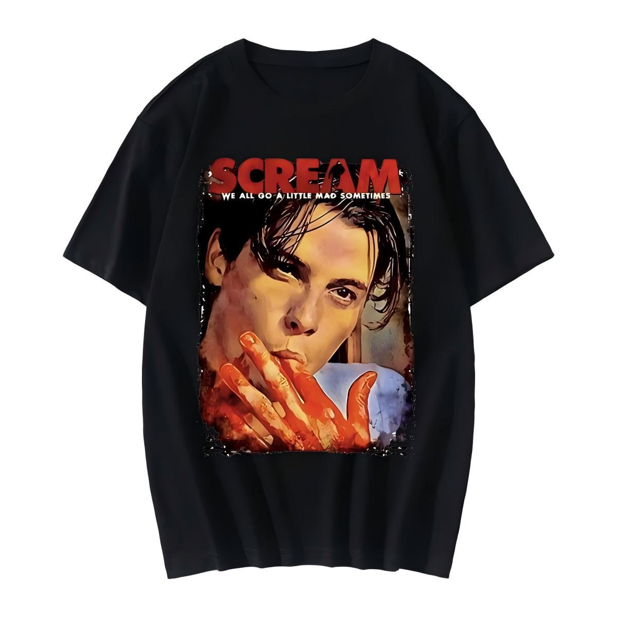 Scream Billy Loomis Portrait T-Shirt S чёрный