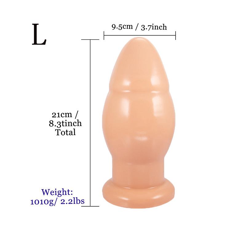 MoDi Huge Anal Plug Large ButtPlug Anal Ass Plug Masturbator Anal Beads Vaginal Stimulation Dilator Sex Toys For Woman Men