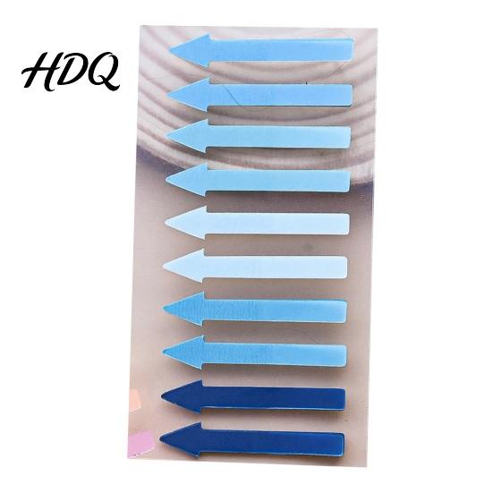 File Marking Tags Arrow Index Tab Stickers Translucent PET Page Markers Journaling Supplies Colorful Sticky Flags for Organizing Book And