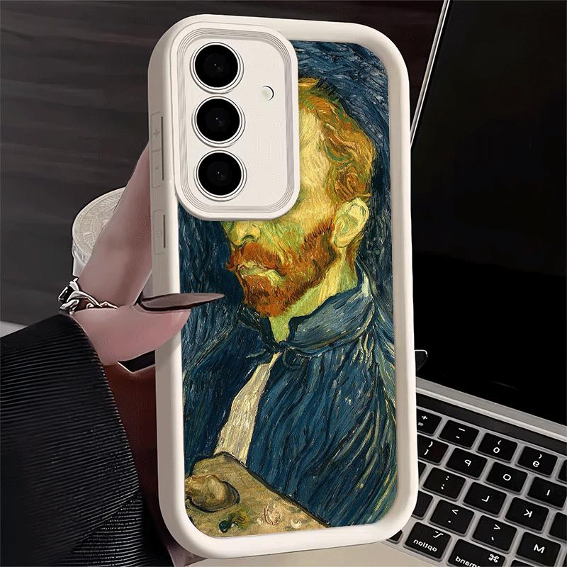 Phone Case for Samsung Galaxy A17 A16 A15 A14 A13 Van Gogh Oil Painting Aesthetics A56 A36 A26 A55 A35 A25 A54 A34 A24 A53 A33 A