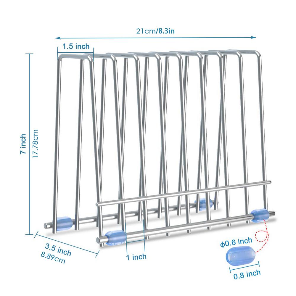 Bags Rack Stainless Steel Drying Bottle Bags Rack Stainless Steel Reusable Storage Bag Drying Rack For Bags Forks Box Lids