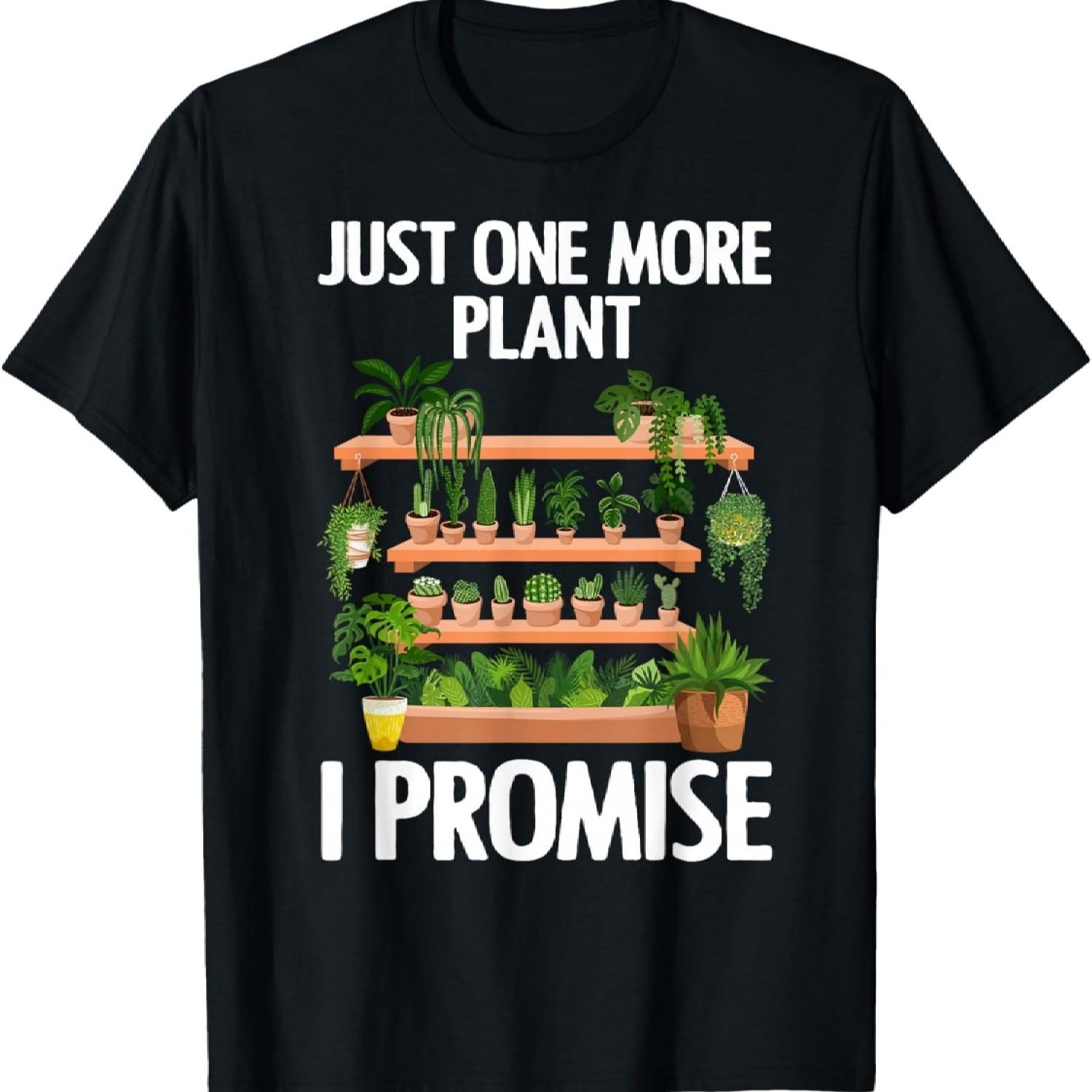 Cute Plant Design For Men Women Garden Gardener Plant Lover T-Shirt S