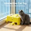 Interactive Toy for Indoor Cats, Rechargeable, 3 Adjustable Modes Calm Intelligent