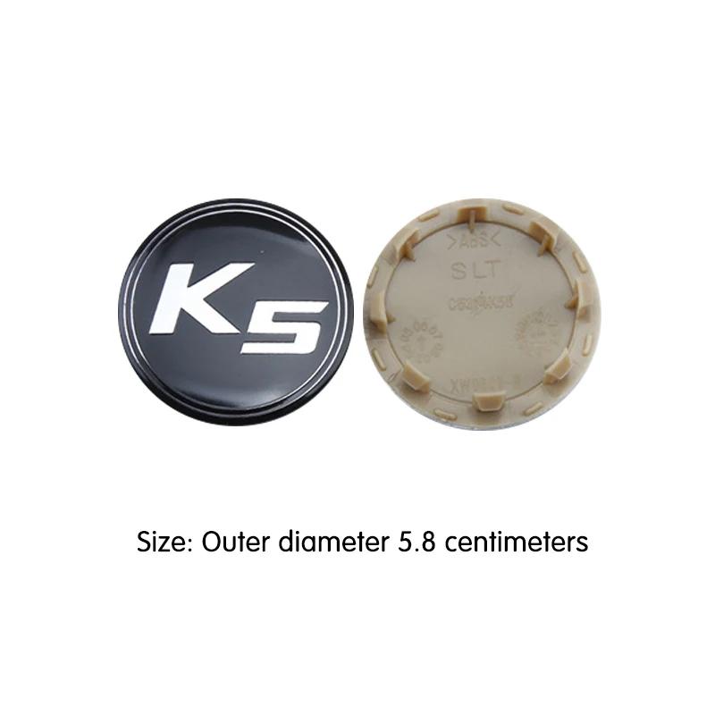 4pcs/Set 58/60/mm Car Wheel Center Hub Caps For KIA Rio Soul Seltos Forte K5 K3 Niro Sorento Stinger Sportage Cerato EV6 Ceed QE3