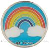 Tabata Golf Marker Magnet Grüner Marker Niedliches Design Ground Golf Magnet Farbe, die auf dem Rasen hervorsticht Golfzubehör Wettbewerbspreis Geschenk Regenbogen