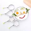 Stainless Steel Heart Shape Fried Egg Tool Star Round Shape Omelet Mold Cookie Biscuit Baking Mould for Kitchen Home