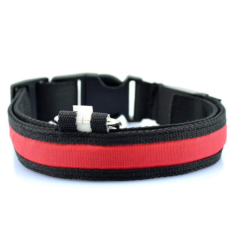 Collar Pet Led Fashion Simple Classic Cats And Dogs Universal Light Adjustable