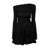 off-Shoulder Foreign Trade Oversize Women's Clothing Amazon Dress