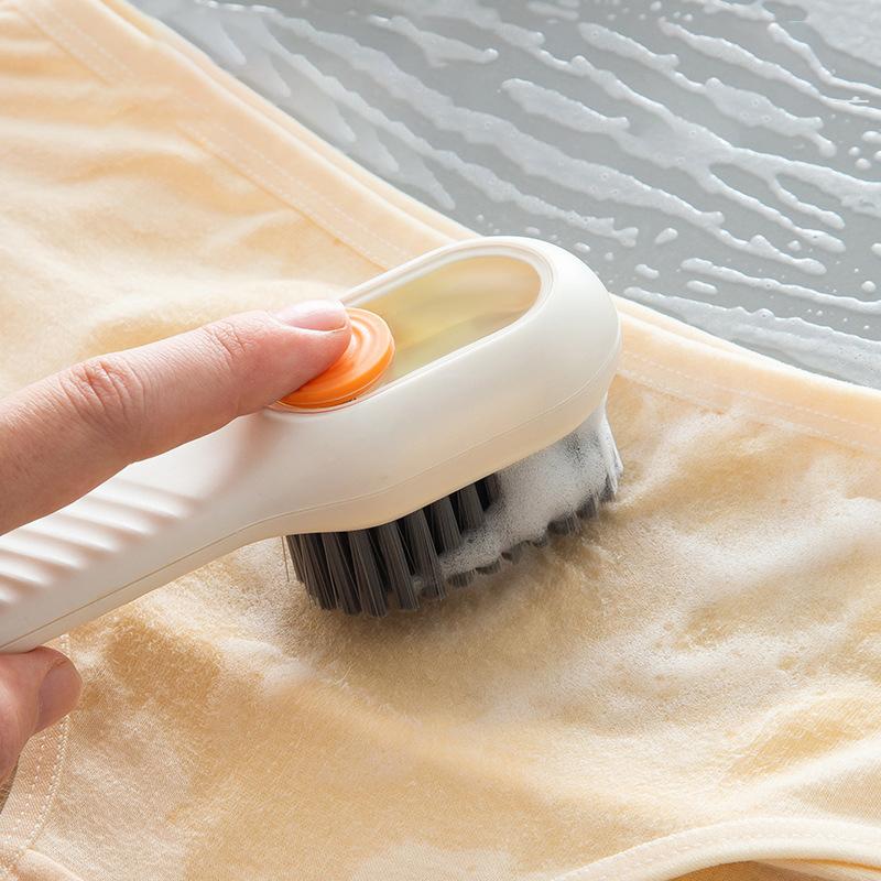 Multifunctional Soft - Bristled Cleaning Set: Shoe & Clothes Brushes, Long - Handle Design