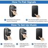 150M Range Smart Doorbell 60 Ringtones Door Bell Chime Intelligent Wireless Doorbell  Apartment