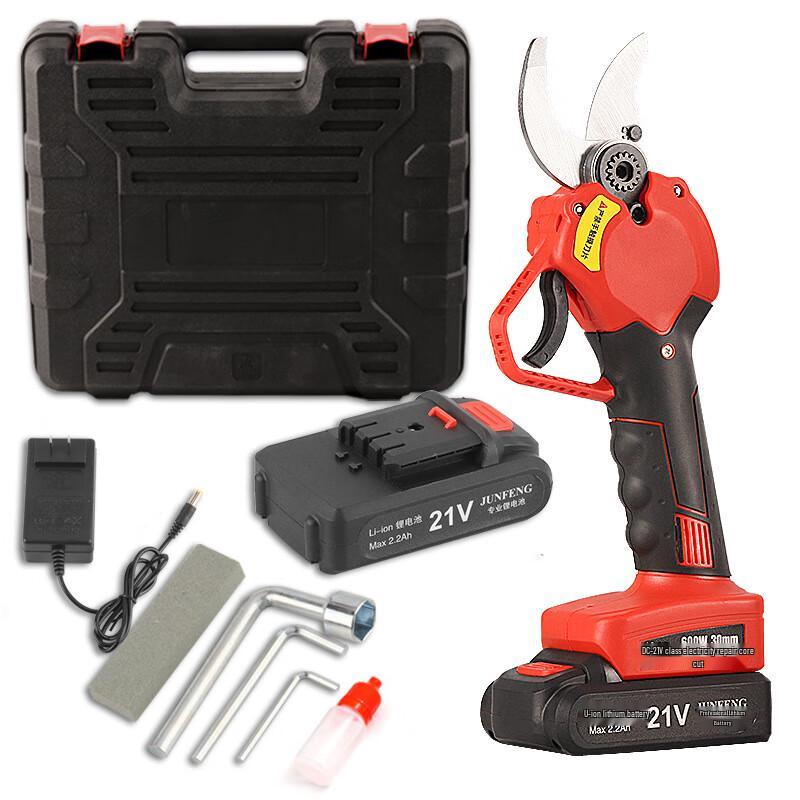 JINJIANGSHI Cordless Electric Pruning Shears CN plug (adapter included) 1