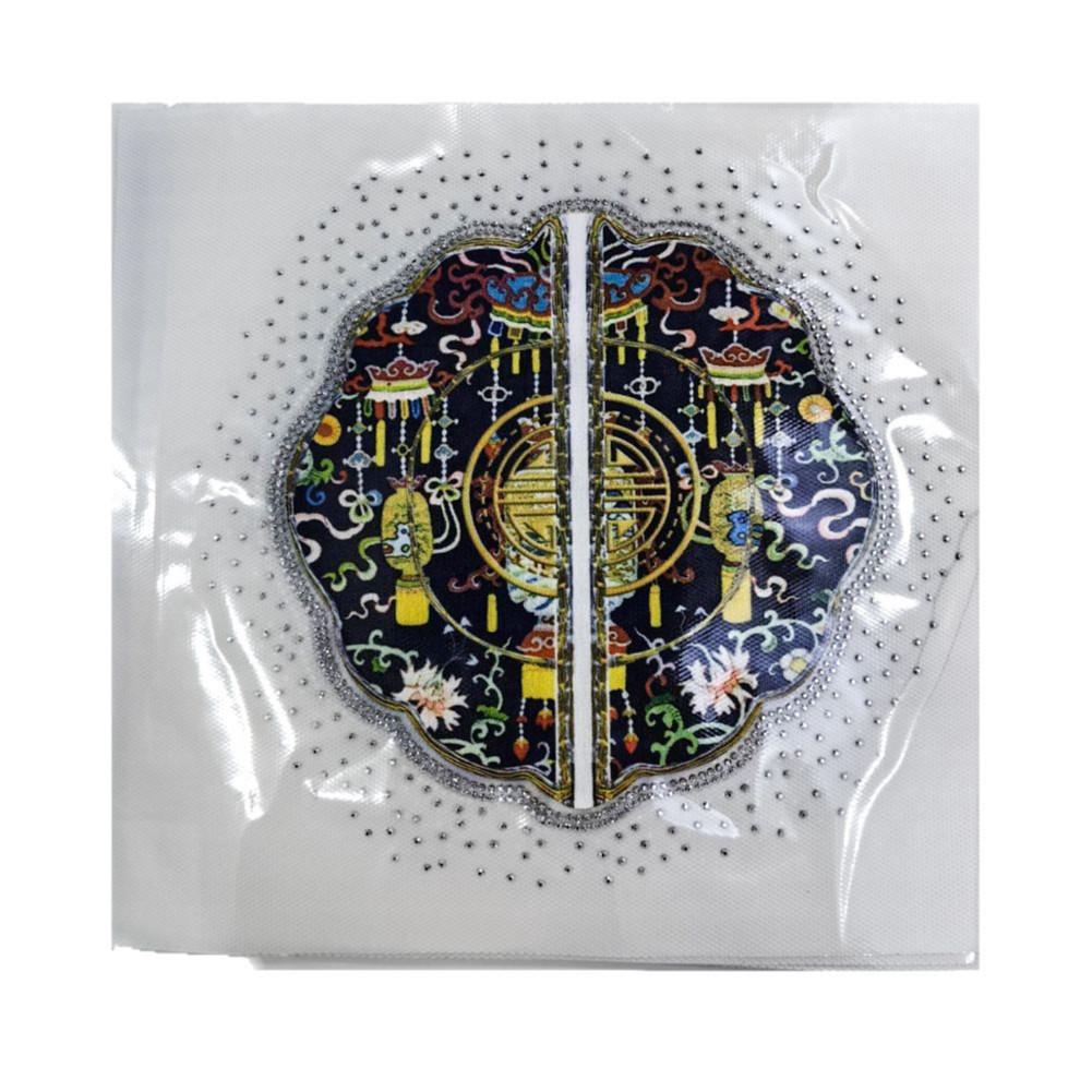 New Chinese Embroidery Patch: Hanfu Yunjian Guochao Double Patch for DIY Sewing