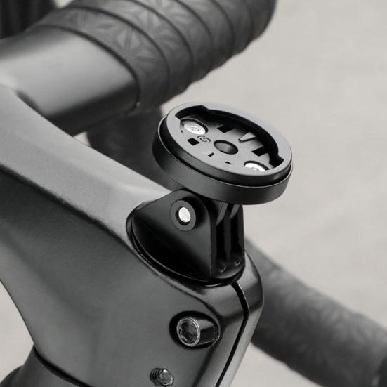 Bicycle Sports Camera Stand Simple Installation Universal Fit Bicycle Fork Stem Top Cap Extension Stand Computer Adapter Bracket