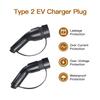 GOODCELL Type2 Male/Famale Plug for Electric Car Accessories GBT 16A 32A 1/3P EV Charging Plug EVSE Charger