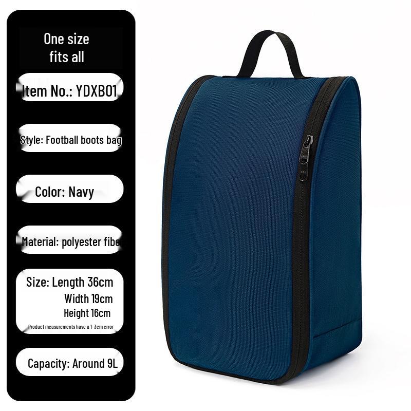 Portable Sports Shoe Bag for Travel: Handheld Storage for Football, Basketball, and Fitness Footwear.
