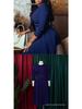 African Plus Size Women's Elegant Stand Collar Big Swing Dress