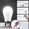 1Pcs E27 15W Energy Saving 18650 Battery Outdoor Lamp Led Automatic Charging Emergency Bulb Home Power Failure Backup Light