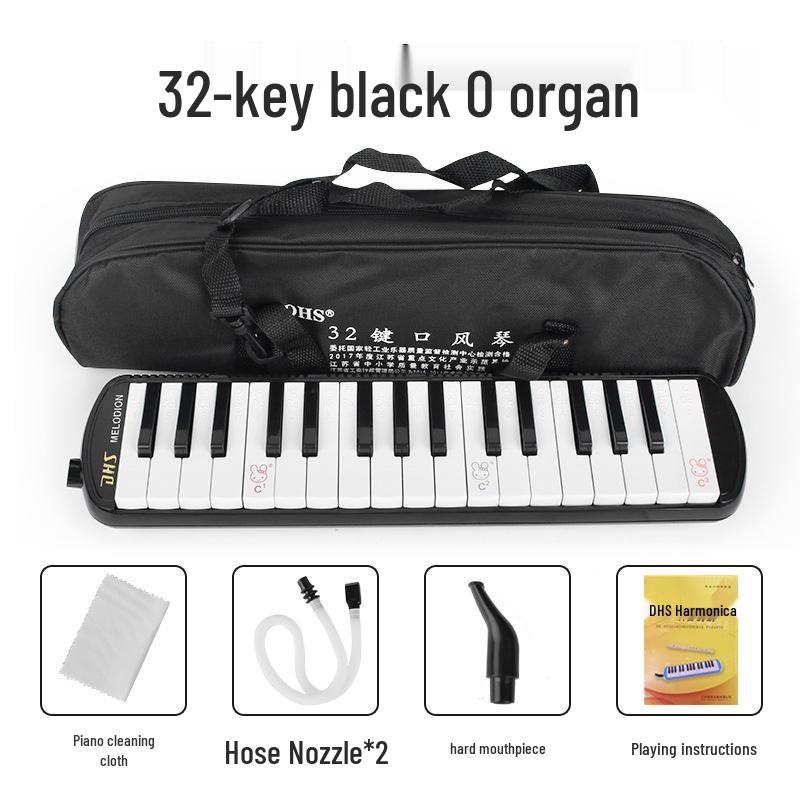 Qimei 37-Key Harmonica for Students, Teacher-Recommended 32-Key Harmonica for Children