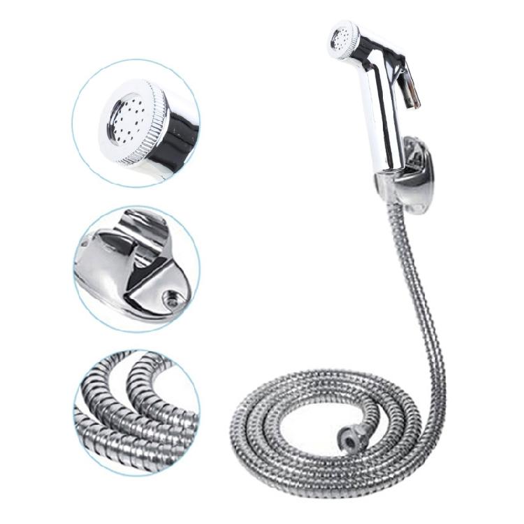 Portable Bidet Sprayer Set with Spring Hose Bidet Sprayer for Head Replacement