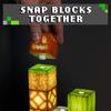 USB Minecraft Square Blocks Custom Stitching Lamp DIY Stitching Lamp