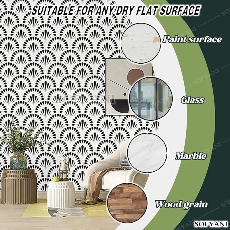 Self adhesive vinyl wallpaper thickened modern bedroom livingroom background wall old furniture wardrobe dormitory table sticker