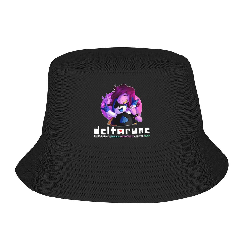 Frühlingspicknick Kopfbedeckung Deltarune Gaming Stuff Eimerhüte Trendiger Unisex Sonnenhut Bob Fischer Unisex Kappe Outdoor