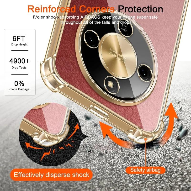 Case For Honor Magic 8 Pro Lite Protective Cover Four Corners Shockproof Bumper Coque Fundas