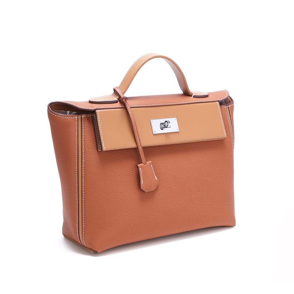 Nouveau sac en cuir de vachette première couche pour femme, cuir véritable, mode, polyvalent, 2424, sac aile, sac à bandoulière messager pour le travail