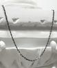 Blessed Bullet Square Chain Necklace_Silver 925_Antique Silver/Black Silver/Rose Gold/Gold