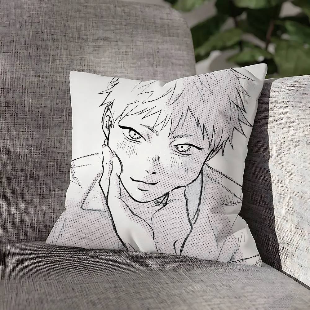The S-Summer H-Hikaru Died Pillow Case For Sofa Decor Car Office Room Printing Cushion Cover Decorations and Protector